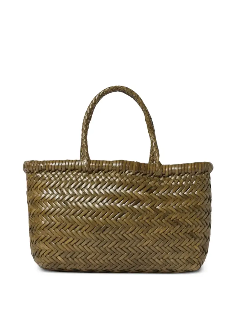 Dragon Diffusion Mini Flat Gora Tote Bag Mini in Braun