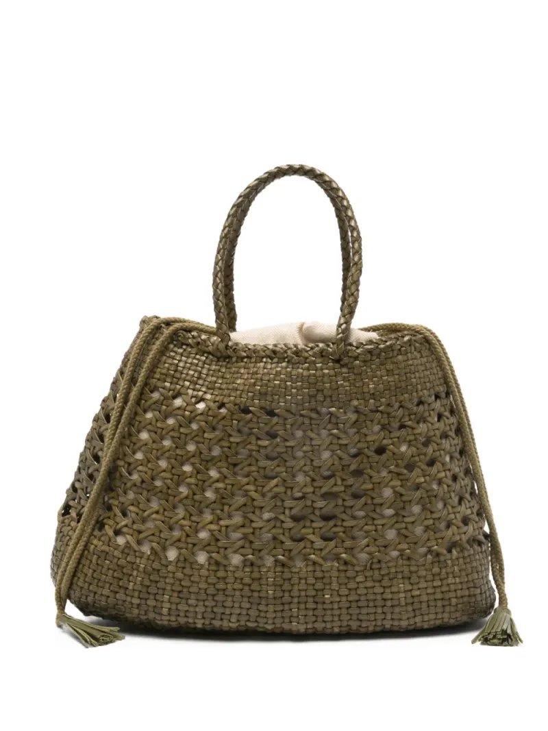 Dragon Diffusion Geflochtener Santa Cano Tote Bags