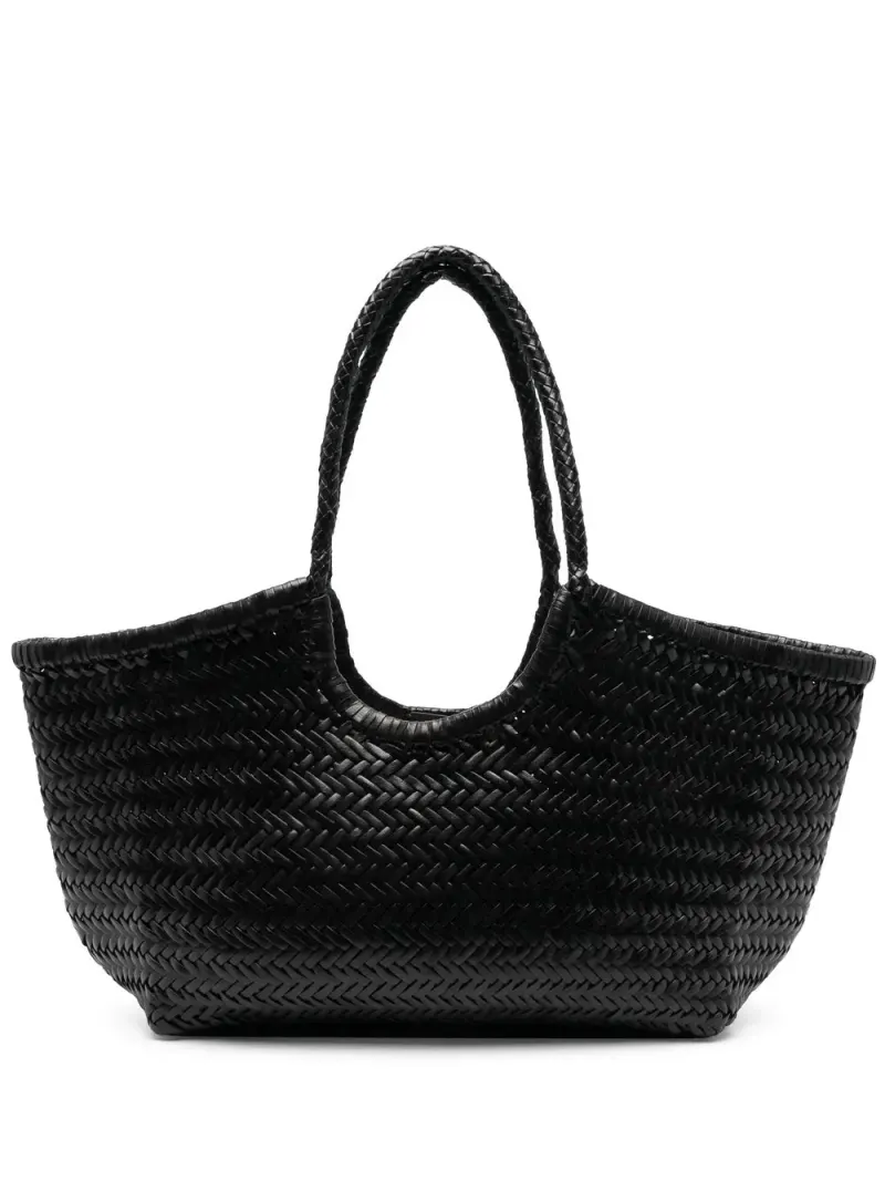 Dragon Diffusion Gewebter Shopper in Schwarz