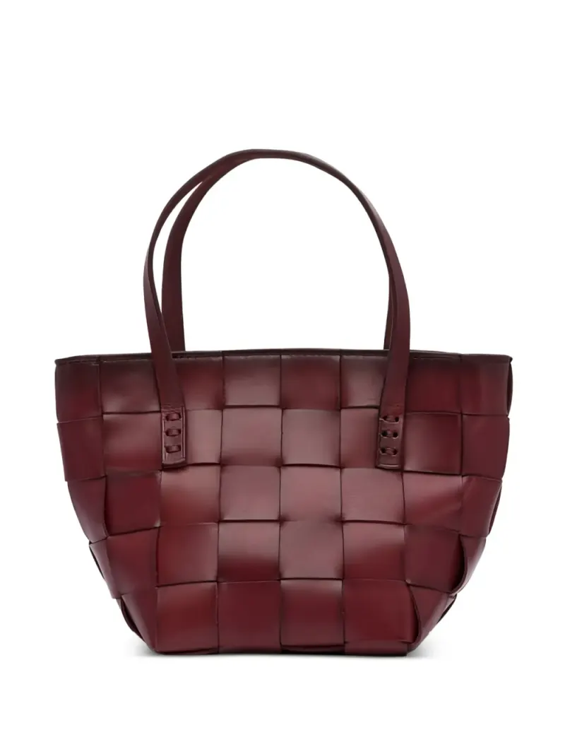 Dragon Diffusion Mini Japan Tote Bag mit Webmuster Mini in Rot