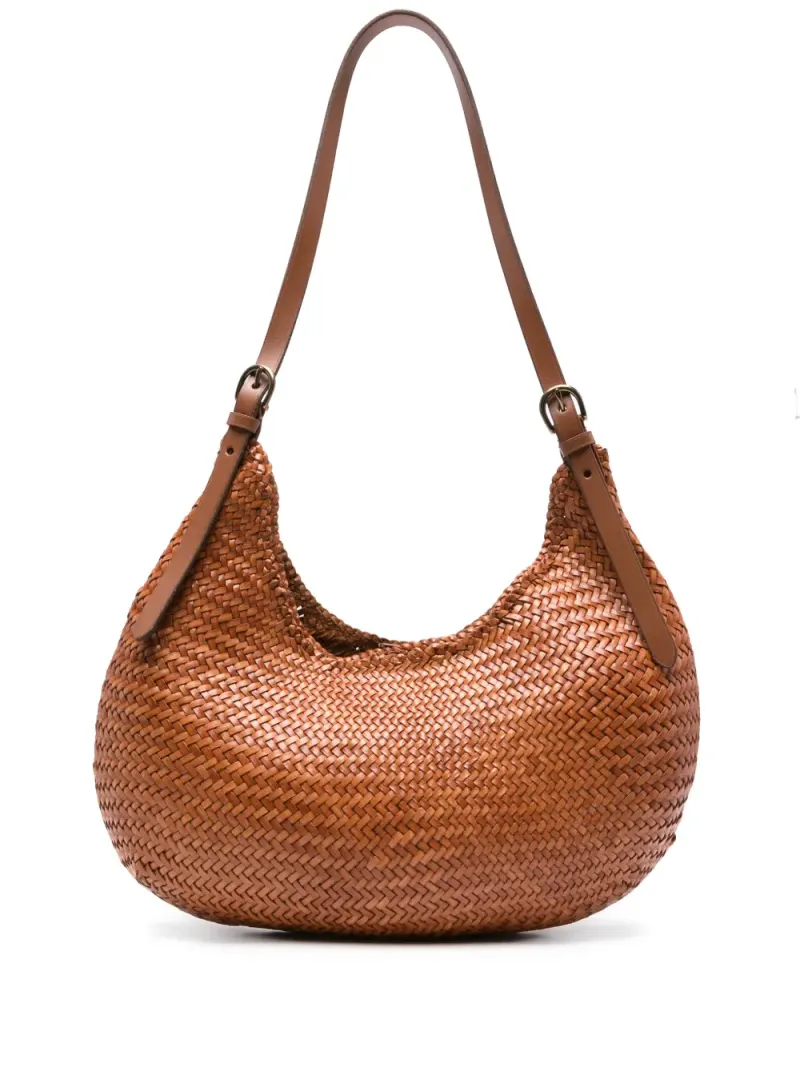 Dragon Diffusion Luna Piena Schultertasche in Braun