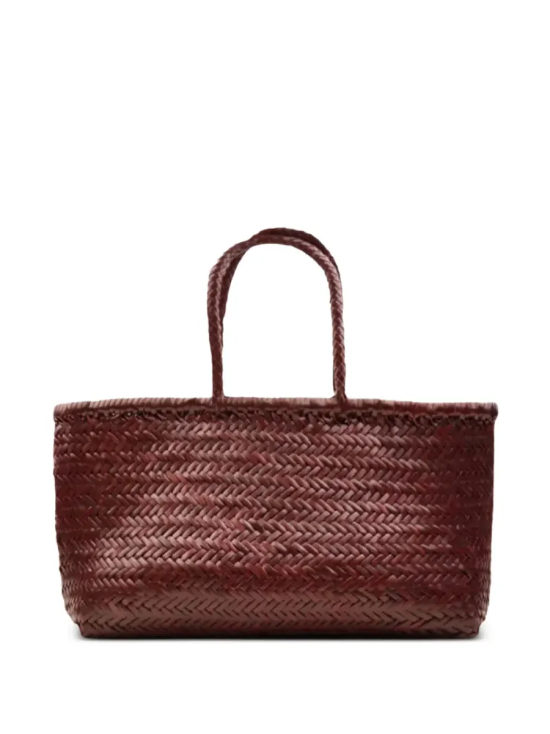 Dragon Diffusion Tote Bag mit Flechtriemen in Rot