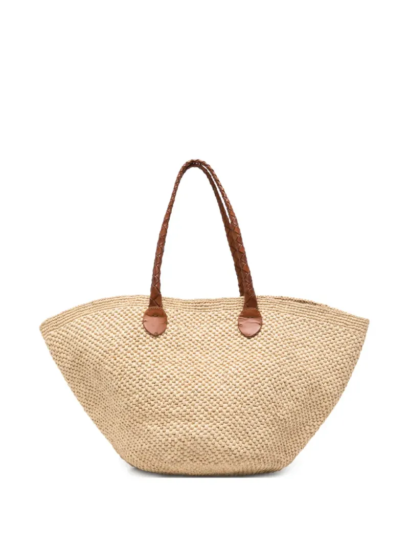 Dragon Diffusion x Sovani Brunella gewebte Tote Bag in Braun