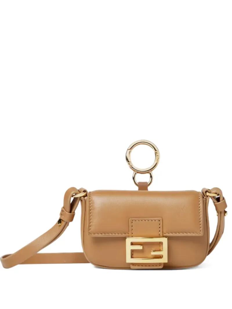 Fendi Nano Baguette Charm Schultertasche