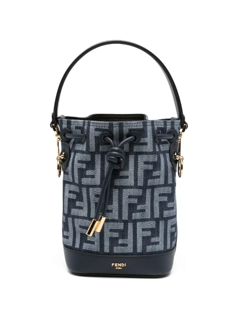 Fendi Beuteltasche mit FF-Motiv