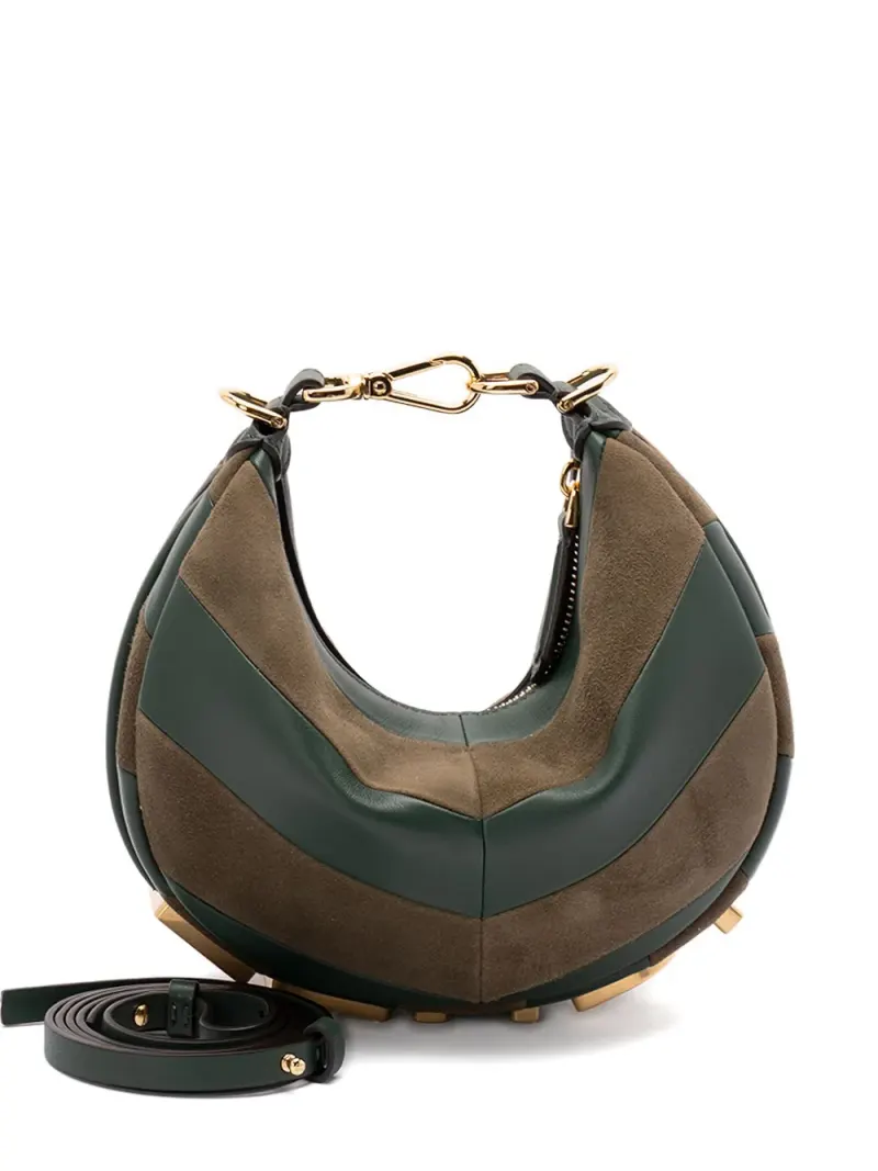 Fendi Mini Fendigraphy Handtasche Mini in Grün