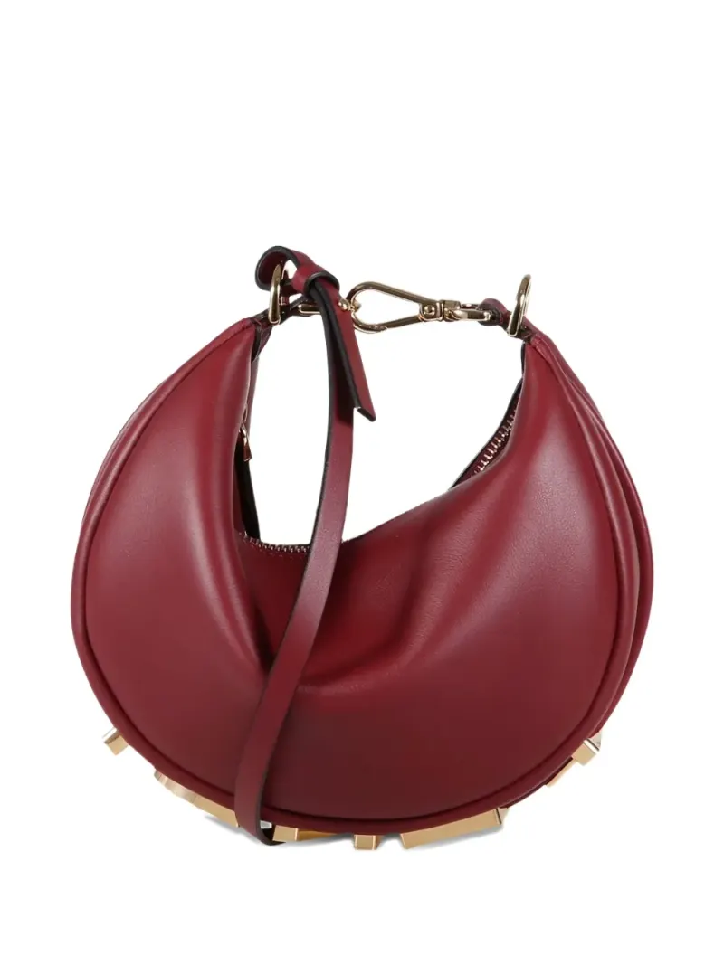 Fendi Fendigraphy Schultertasche mit Logo in Rot