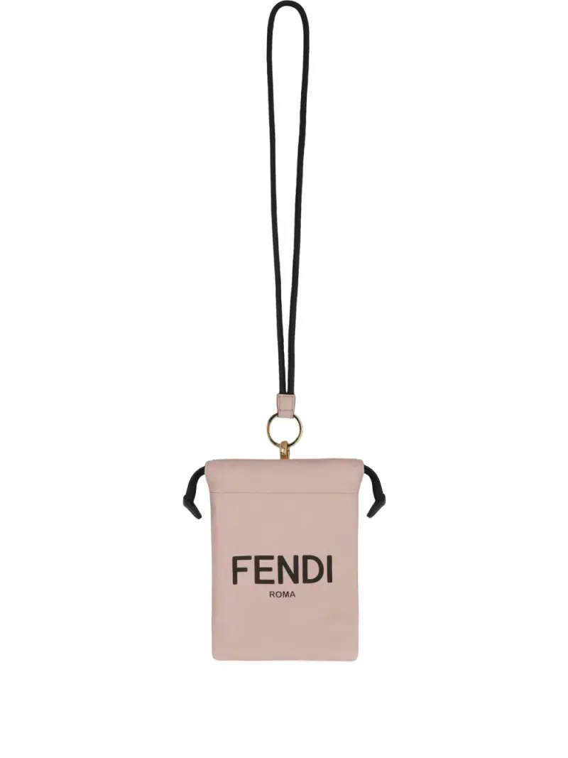 Fendi Klassische Clutch in Rosa