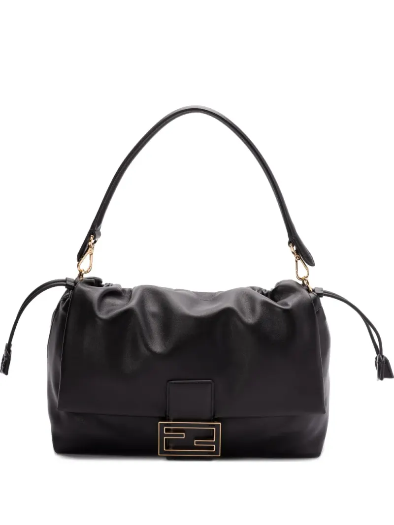 Fendi Pre-owned Mamma Baguette Schultertasche in Schwarz
