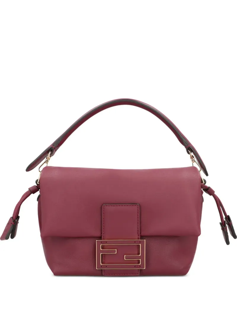 Fendi Kleine Mamma Baguette Tote Bag in Rot