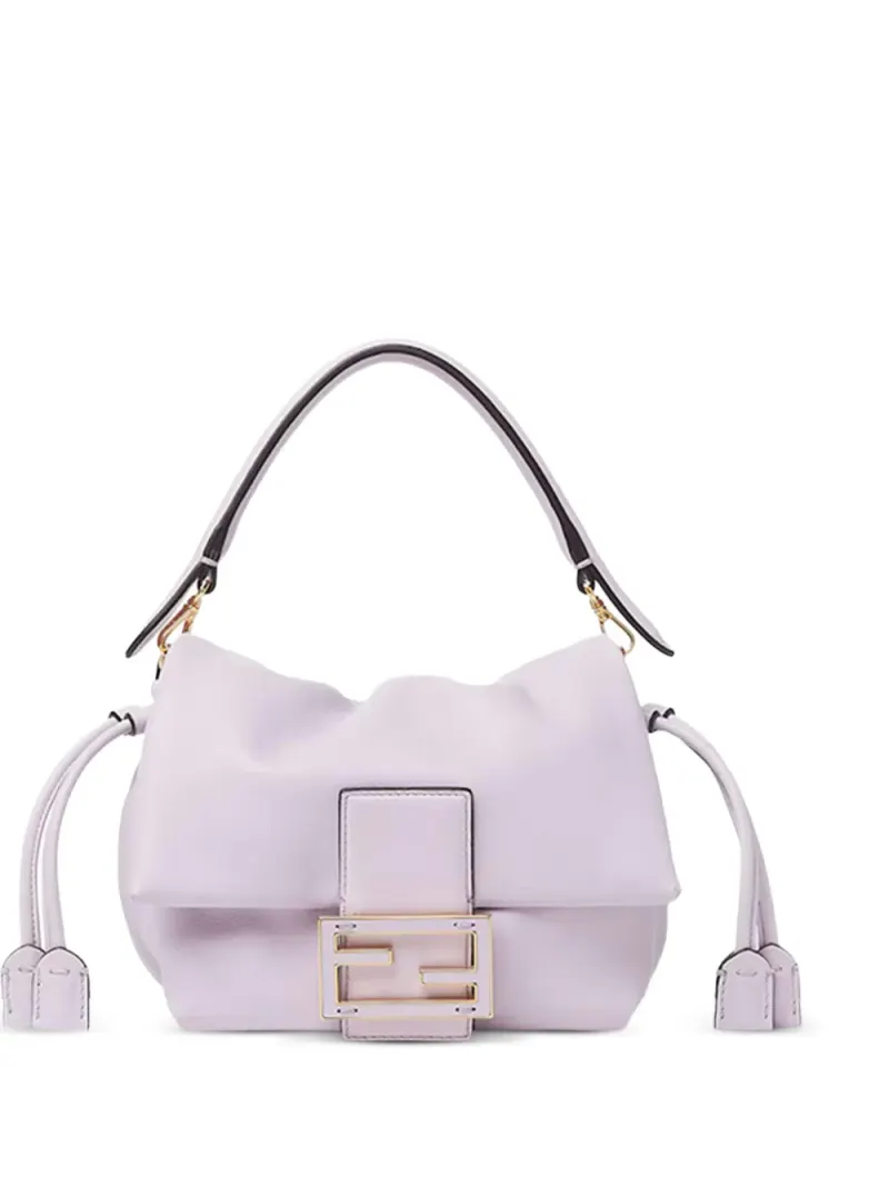 Fendi Kleine Mamma Baguette Schultertasche in Violett
