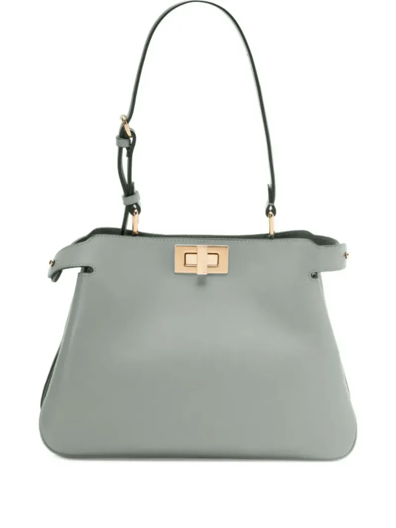 Fendi Peekaboo Schultertasche in Grau