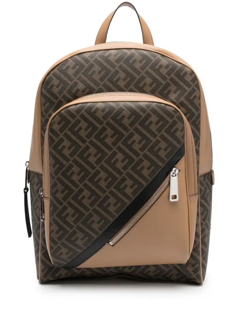 Fendi Rucksack mit Monogrammmuster