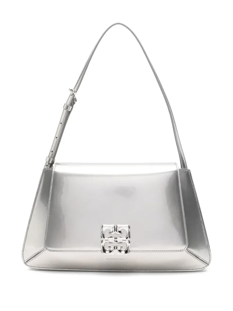 Givenchy 4G Liquid Schultertasche in Grau