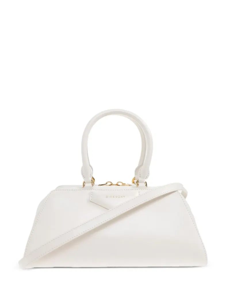 Givenchy Kleiner Antigona Tote Bag in Weiß