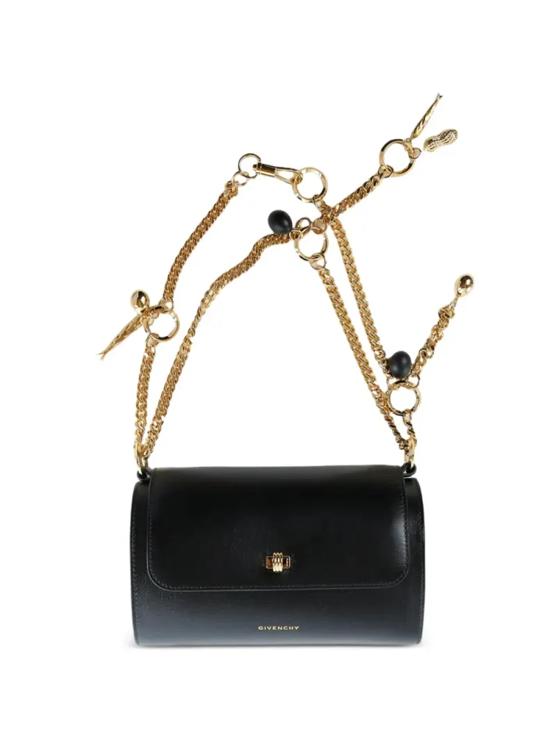 Givenchy small Pout charm-embellished shoulder bag in Schwarz