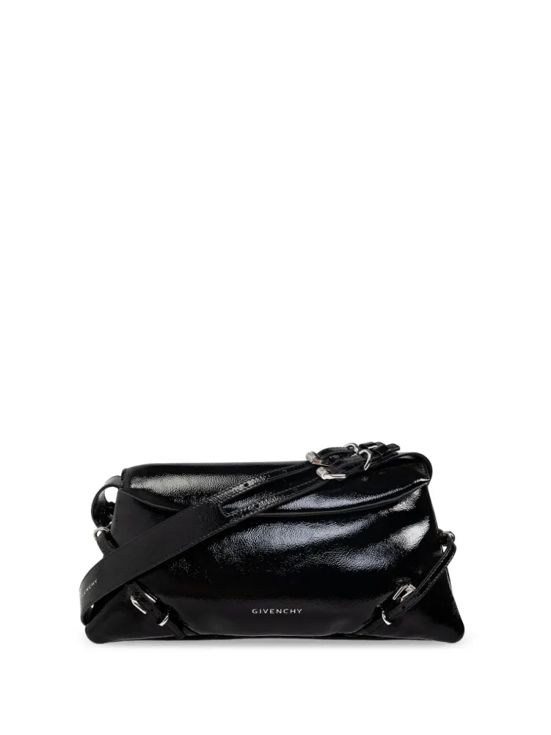 Givenchy Kleine P'tit Voyou Schultertasche in Schwarz