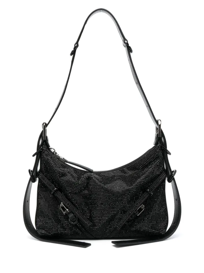 Givenchy Schultertasche mit Strassverzierung in Schwarz
