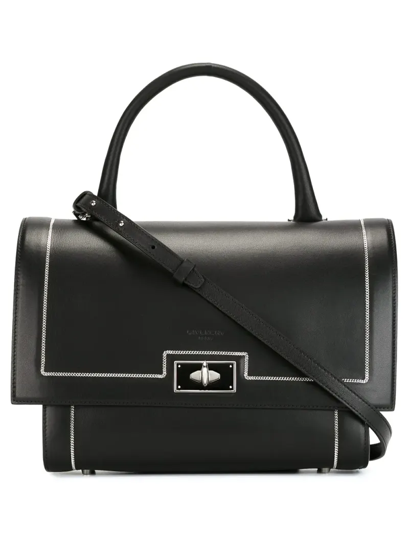 Givenchy Mittelgroße 'Shark' Handtasche in Schwarz
