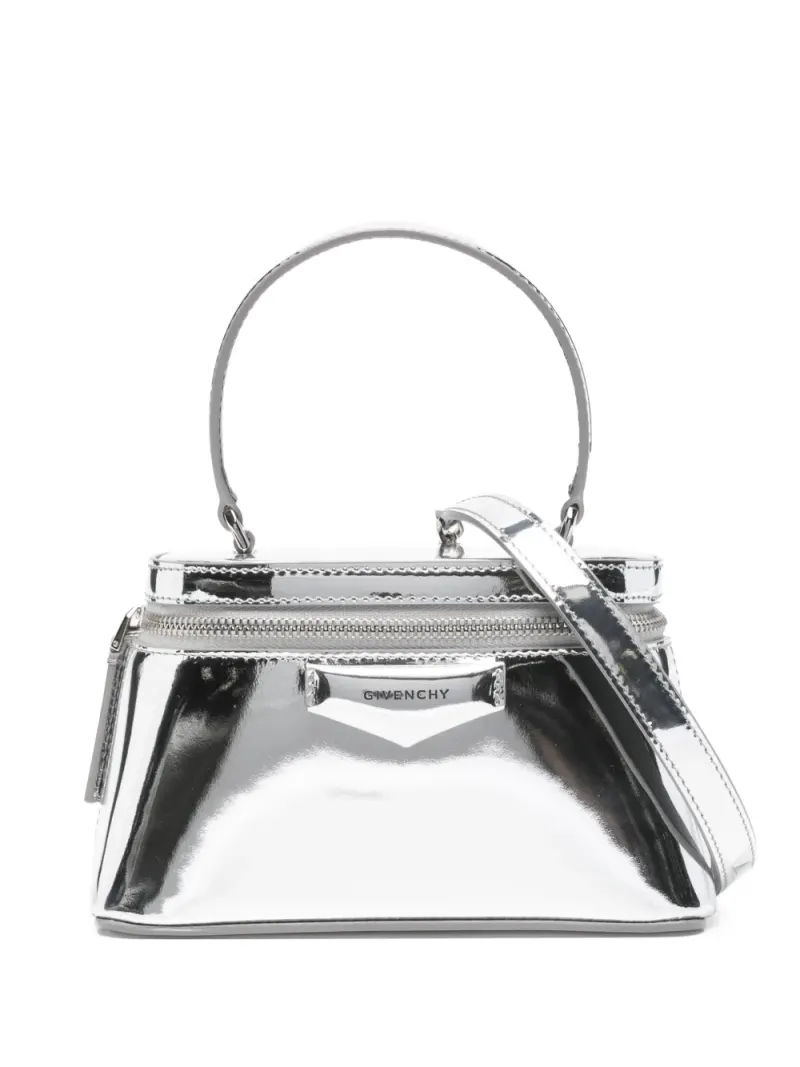 Givenchy Vanity Mini-Tote Bag mit Kettenriemen Mini in Silber