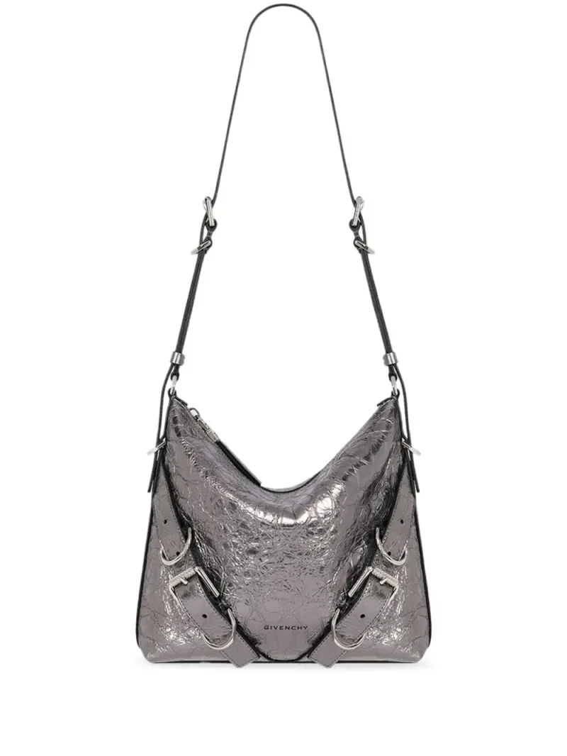 Givenchy Kleine Voyou Schultertasche in Silber