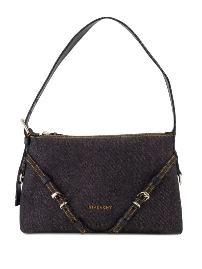 Givenchy Mini Voyou Schultertasche Mini in Blau