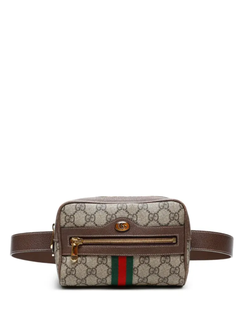 Gucci 2000-2010s in Braun Gg-Supreme-Leder – Pre-owned Taschen