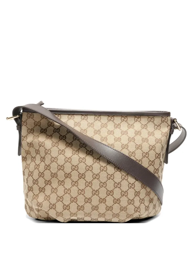 Gucci 2010-2020s in Nude Gg-Canvas-Leder – Pre-owned Taschen