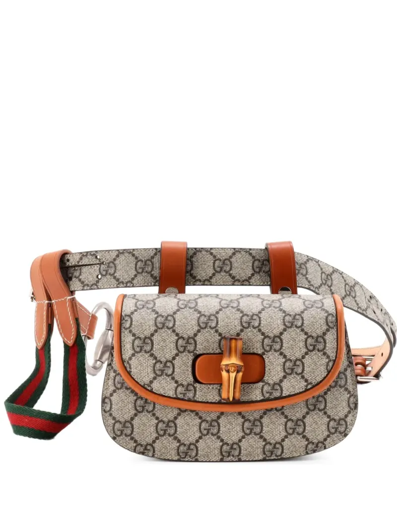 Gucci Bamboo 1947 Mini in Braun – Pre-owned Taschen