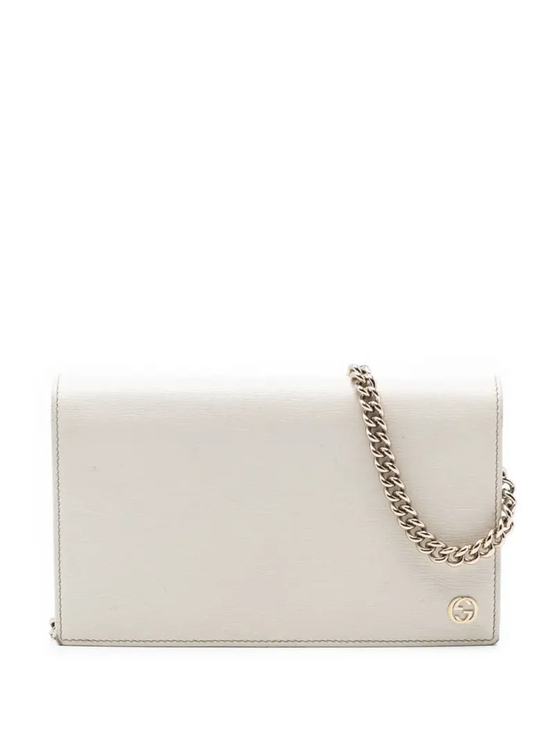 Gucci Betty Portemonnaie in Weiß – Pre-owned Taschen