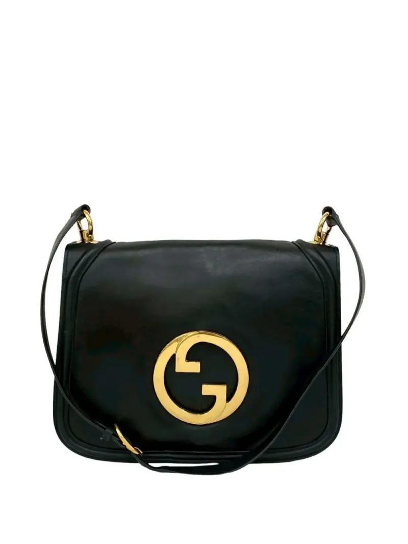 Gucci Blondie in Schwarz – Pre-owned Taschen