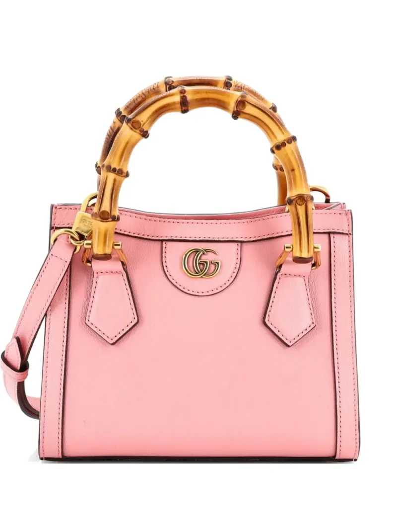 Gucci Mini Diana NM Bamboo Handle Tote Bag Mini in Rosa
