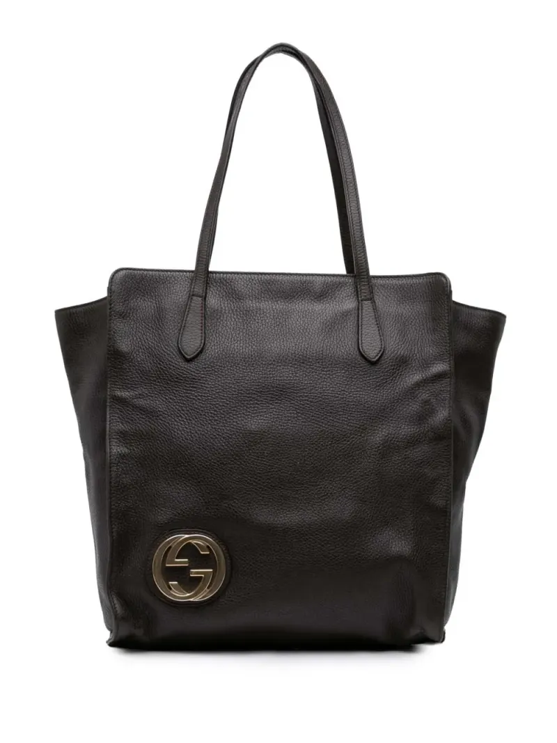 Gucci Dollar GG in Braun Kalbsleder-Leder – Pre-owned Taschen