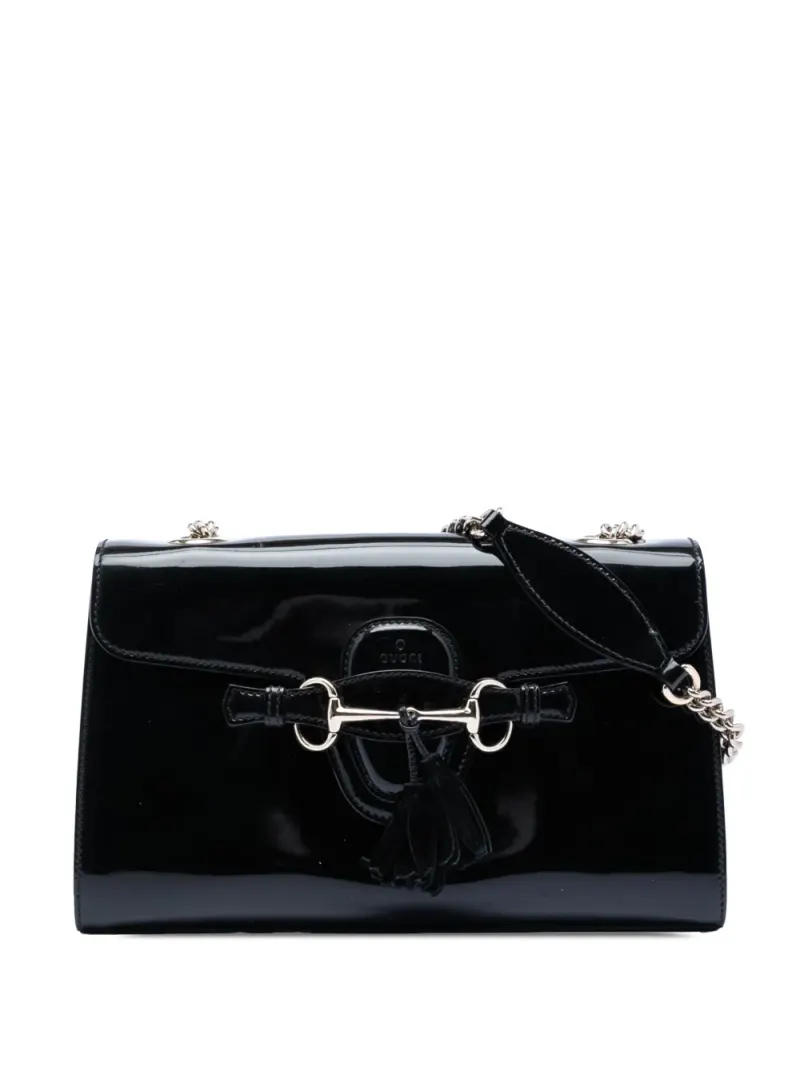 Gucci Emily in Schwarz – Pre-owned Taschen