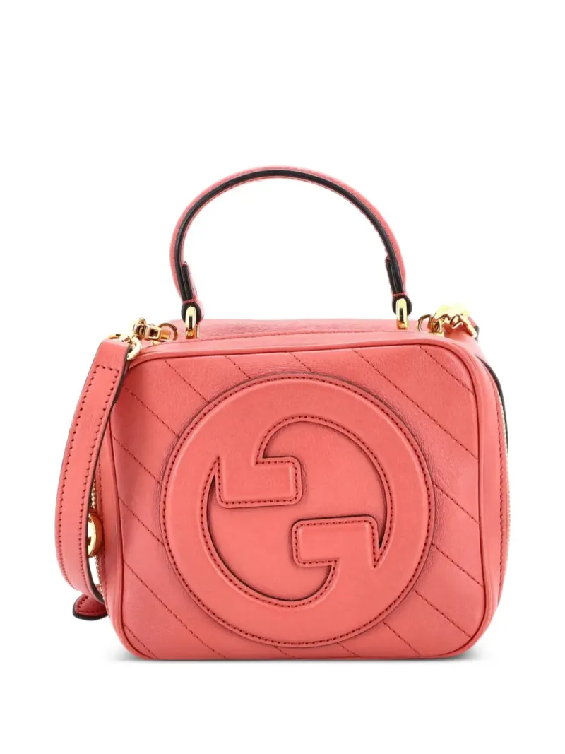 Gucci Gesteppte Blondie NM in Rosa – Pre-owned Taschen