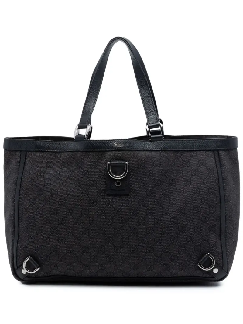 Gucci GG Abbey in Schwarz – Pre-owned Taschen
