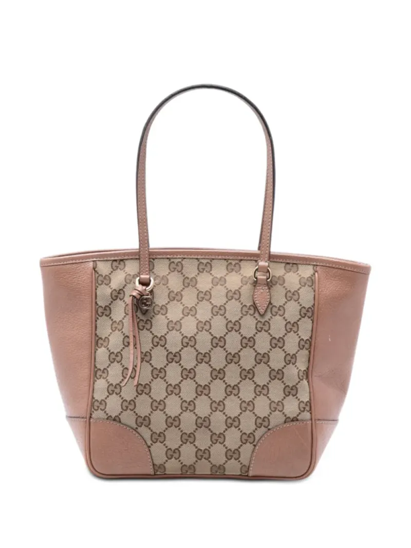 Gucci GG Bree in Nude – Pre-owned Taschen