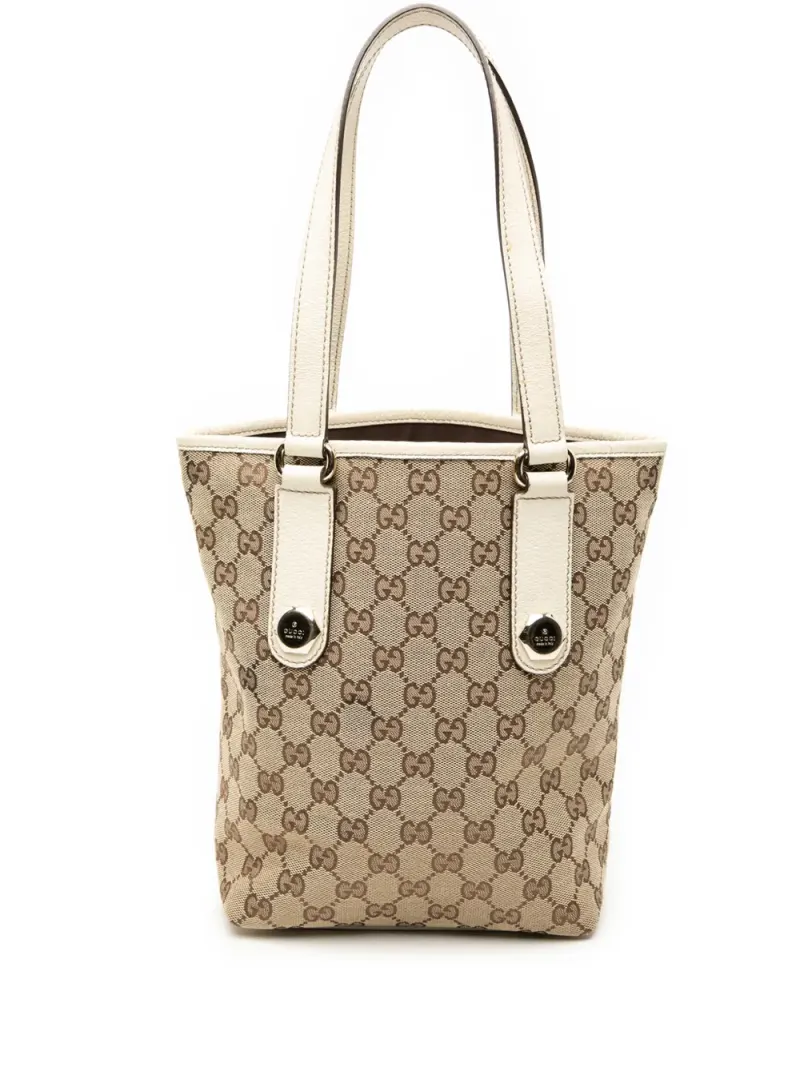 Gucci GG Canvas Charmy in Braun Gg-Canvas-Leder – Pre-owned Taschen