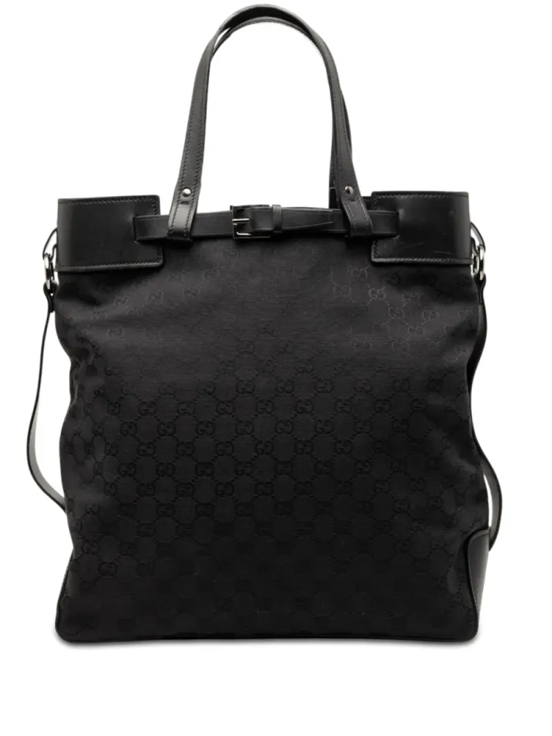 Gucci GG Canvas in Schwarz Gg-Canvas-Leder – Pre-owned Taschen