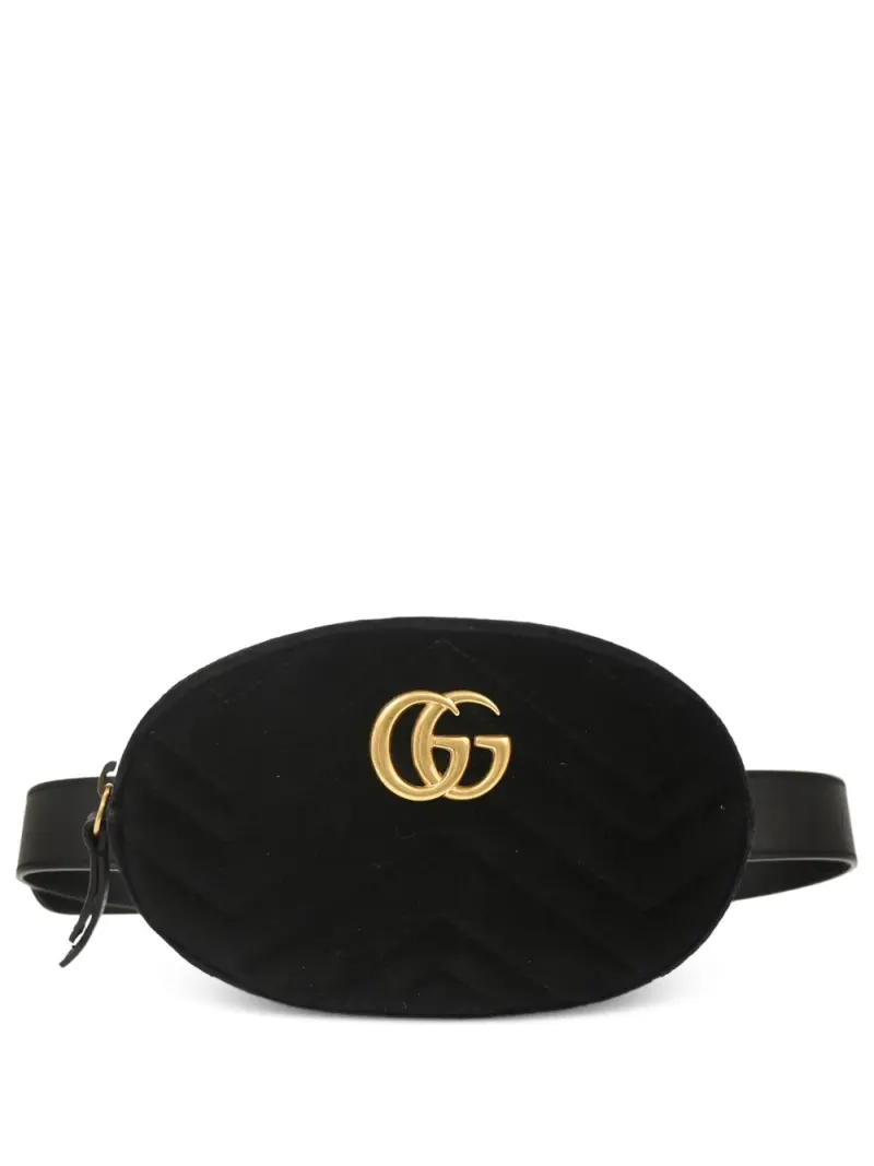 Gucci GG Marmont in Schwarz – Pre-owned Taschen