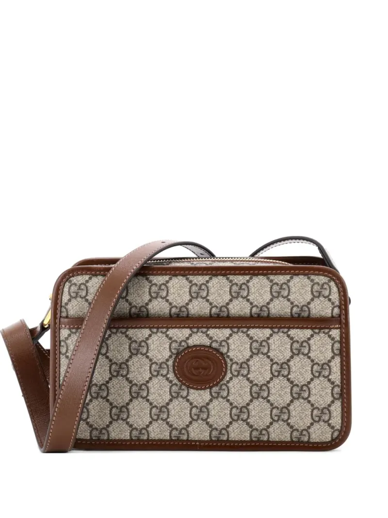 Gucci GG Patch Mini in Braun – Pre-owned Taschen