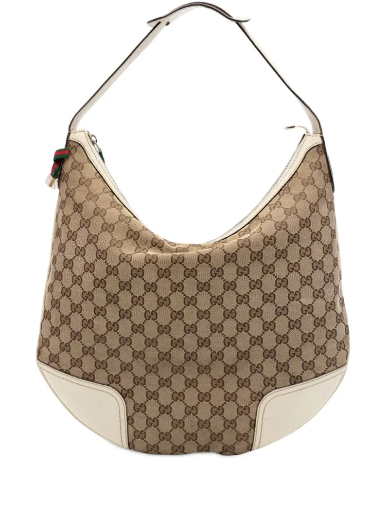 Gucci GG Princy in Weiß – Pre-owned Taschen