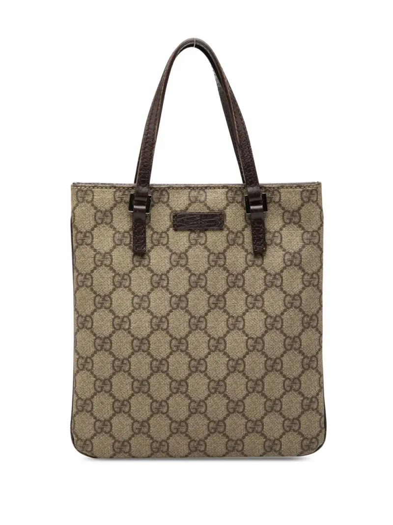 Gucci 2000-2015 GG Supreme Umhängetasche in Nude Gg-Supreme-Leder