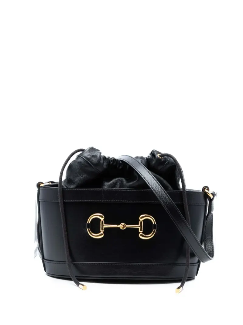 Gucci Horsebit 1955 in Schwarz – Pre-owned Taschen