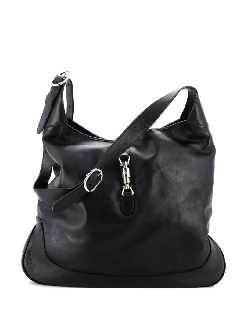 Gucci Große Jackie 1961 Tasche in Schwarz