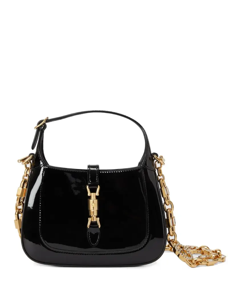 Gucci Mini Jackie 1961 Schultertasche Mini in Schwarz