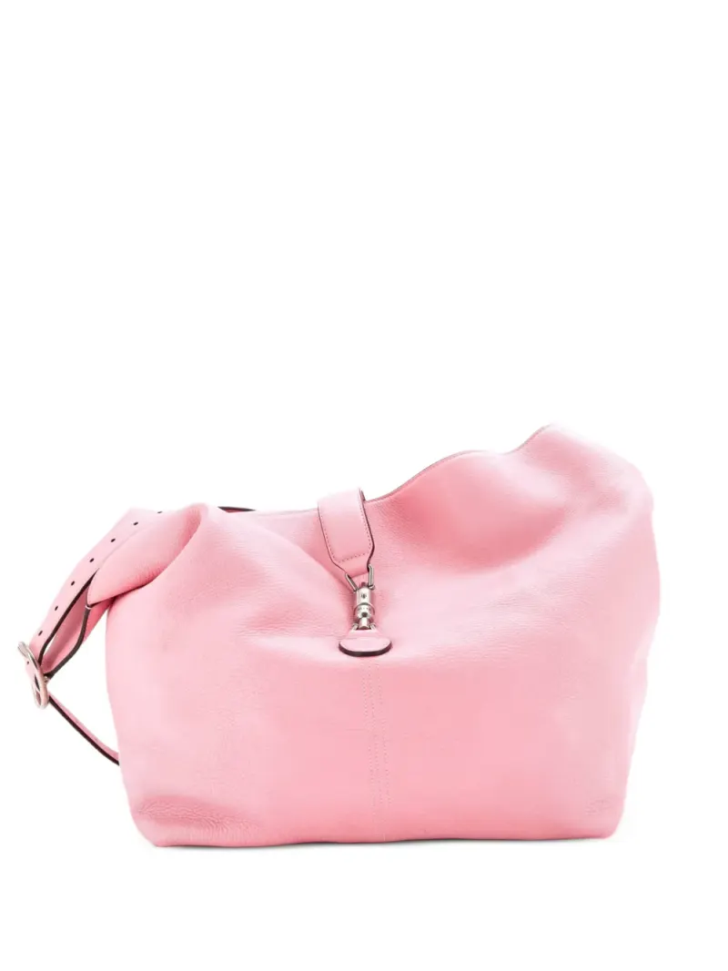 Gucci Mittelgroße Jackie 1961 Schultertasche aus weichem Leder in Rosa