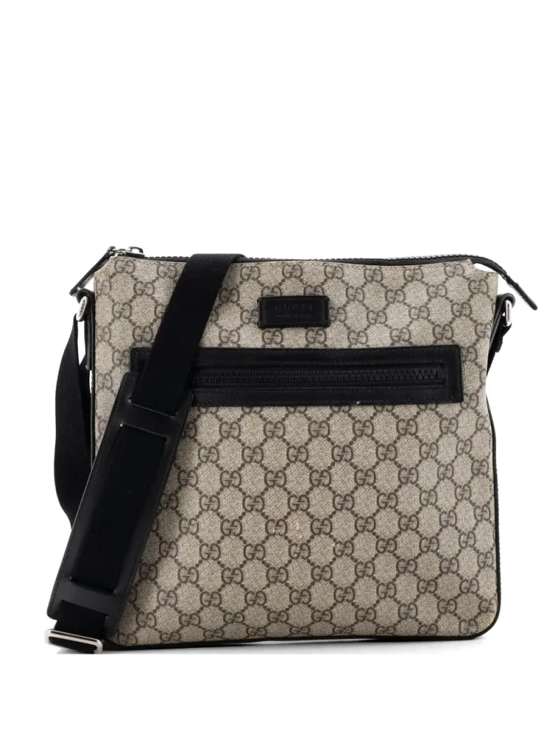 Gucci Messenger GG in Braun – Pre-owned Taschen