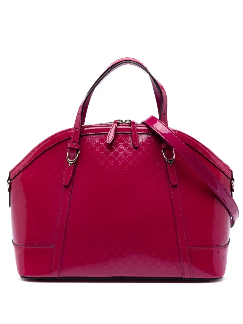 Gucci Microguccissima Satchel-Tasche in Rosa Guccissima-Leder – Pre-owned Taschen