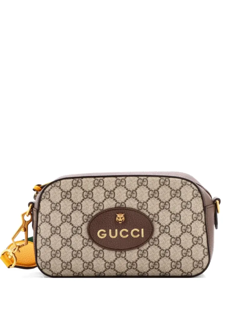 Gucci Neo Vintage Camera Kuriertasche aus beschichtetem GG Canvas in Braun Gg-Canvas-Leder